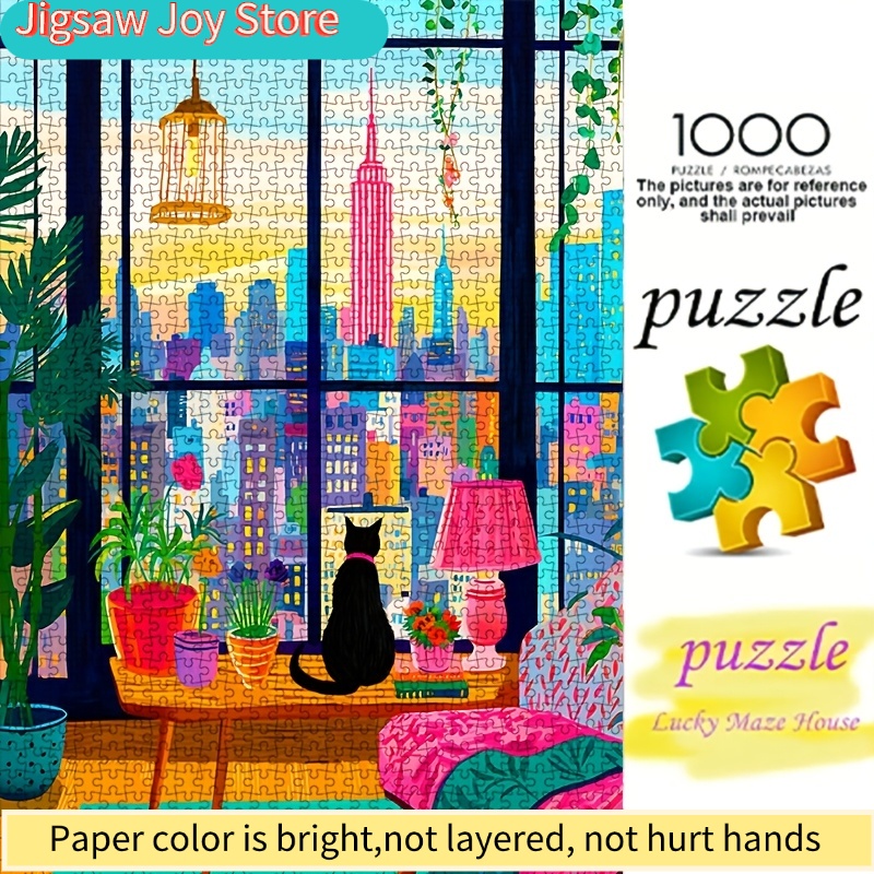 Rompecabezas de Papel DIY, Vis - Plant Parents reseña y precio