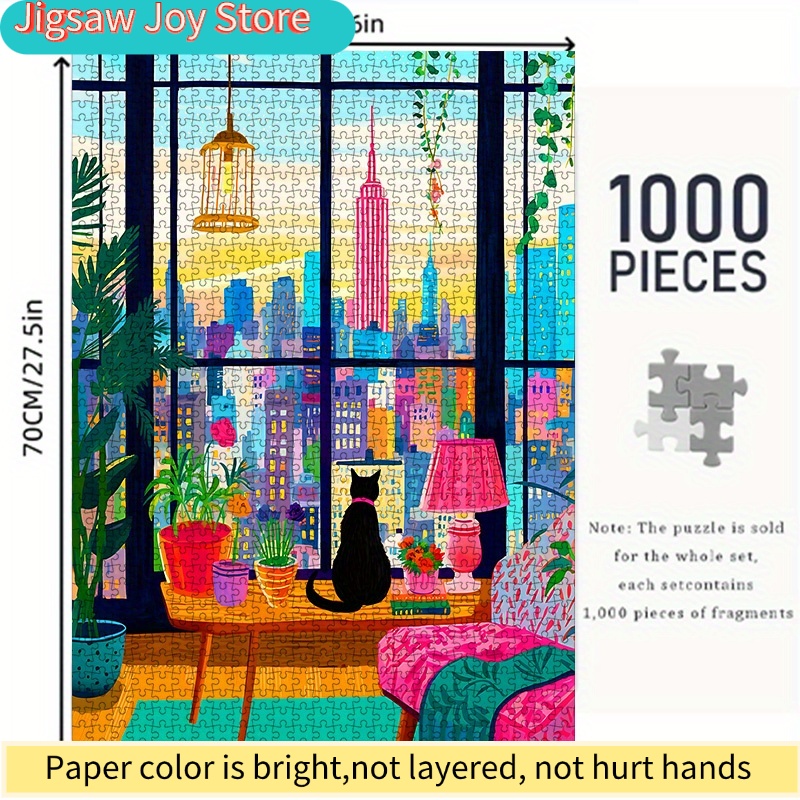 Rompecabezas de Papel DIY, Vis - Plant Parents reseña y precio