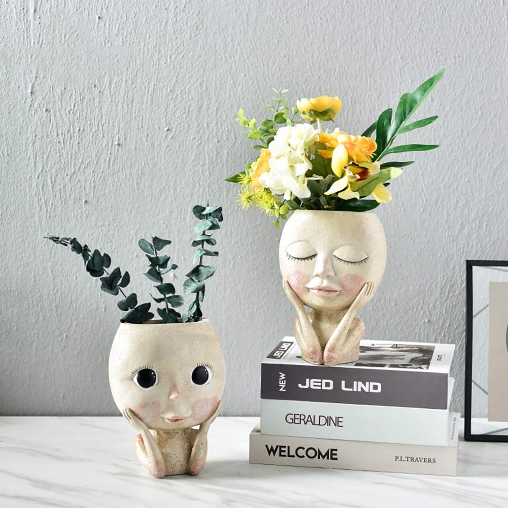 Macetero de flores con cabeza  - Plant Parents reseña y precio